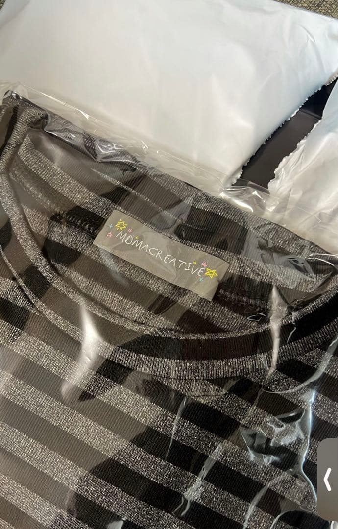 MDMACREATIVE 長袖シャツ ストライプ　M