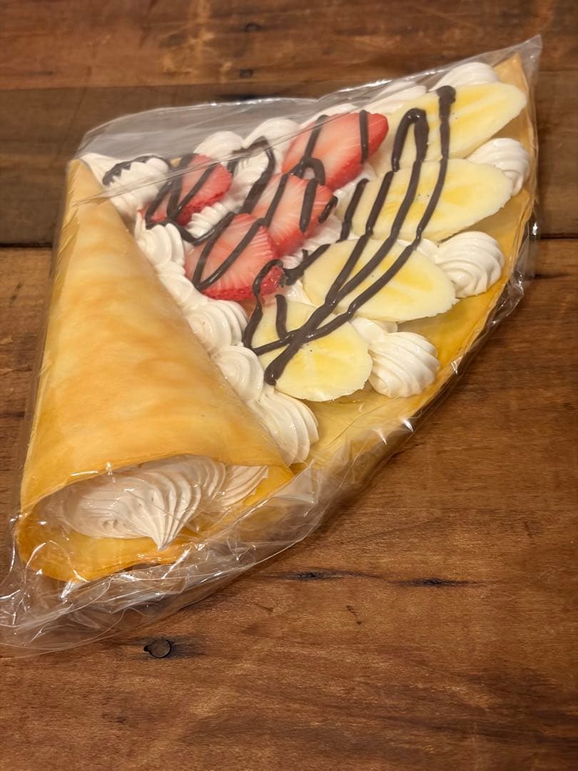 食品サンプル　クレープ　特注品