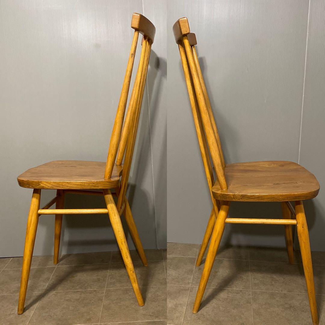 イギリス　ERCOL アーコール ハイツステックバックチェア