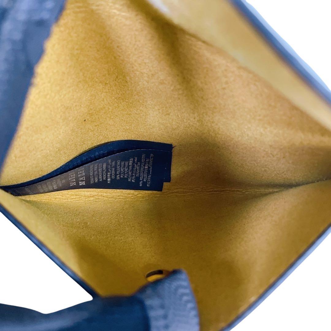 希少　ステラマッカートニー　トートバッグ　ポーチ　レザー　ブラック　4491