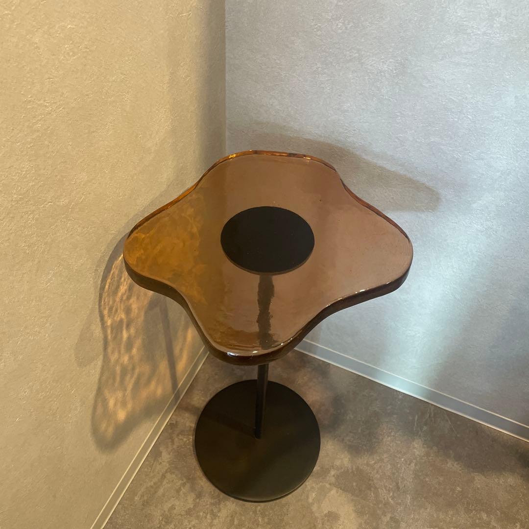 【廃番】ラバ オレンジ　サイドテーブル