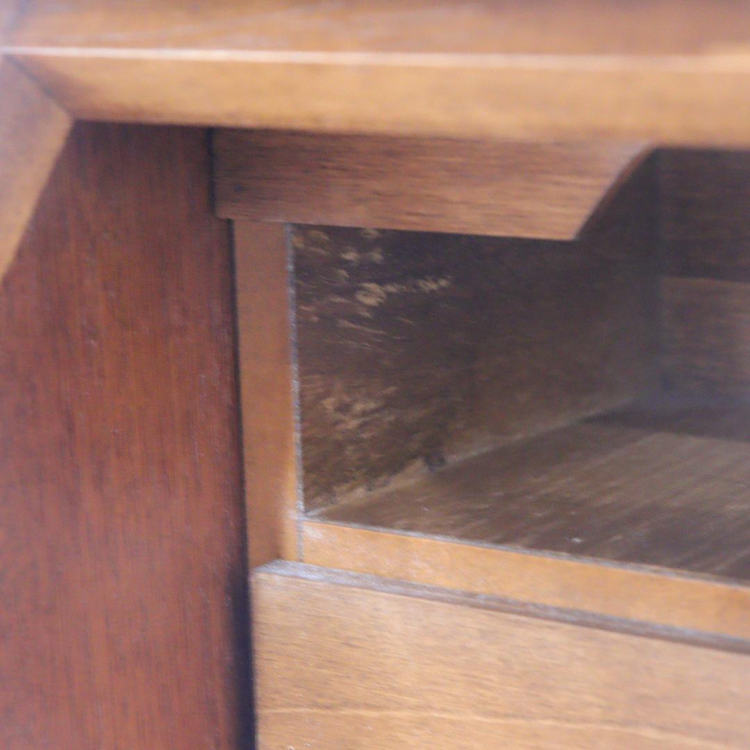 管理126-2 イタリア ライティング ビューロー 机 木製 完成品 デスク