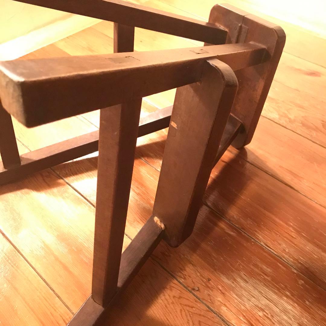 昭和レトロ　踏み台　椅子