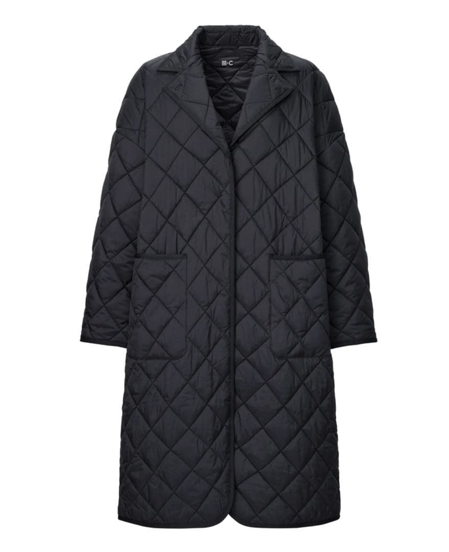 UNIQLO ユニクロ　C パフテックオーバーサイズコート　黒　ダウンコート