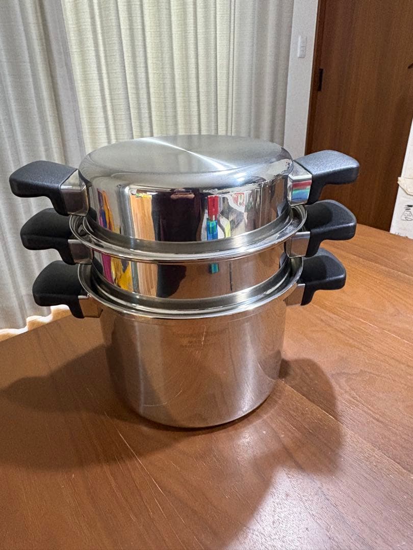 さらに値下げしました！アムウェイクイーンクック 4L＋6Lシチューパンセット