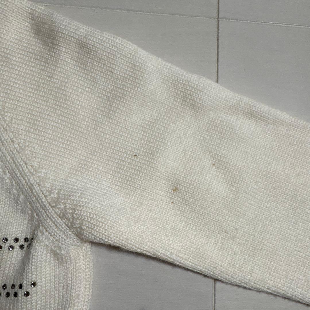 Dior クリーム色 ニットワンピース　110cm