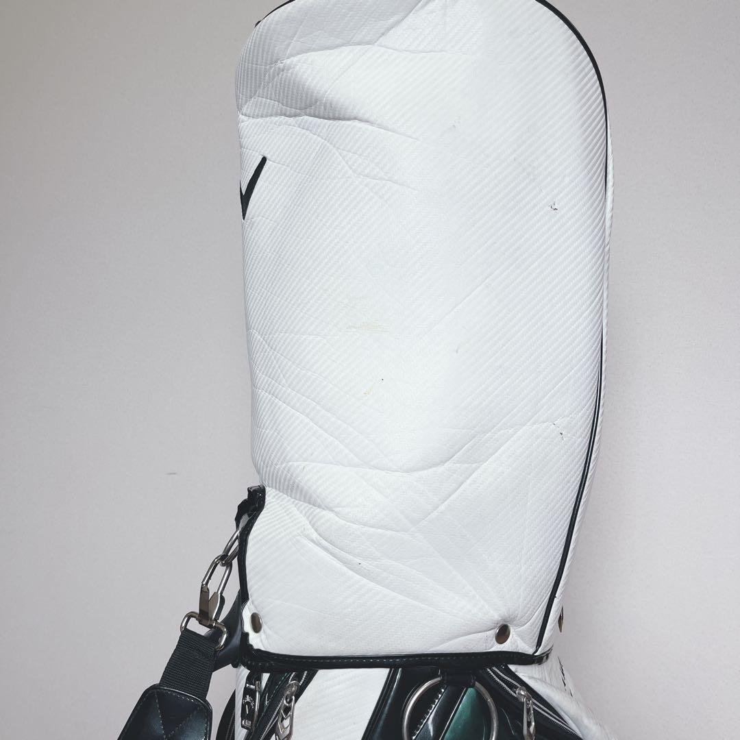 K195 Callaway SPORT キャディバッグ ホワイトグリーン