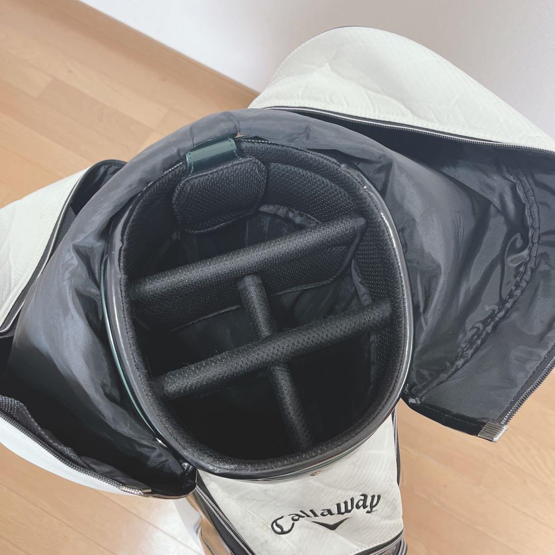 K195 Callaway SPORT キャディバッグ ホワイトグリーン