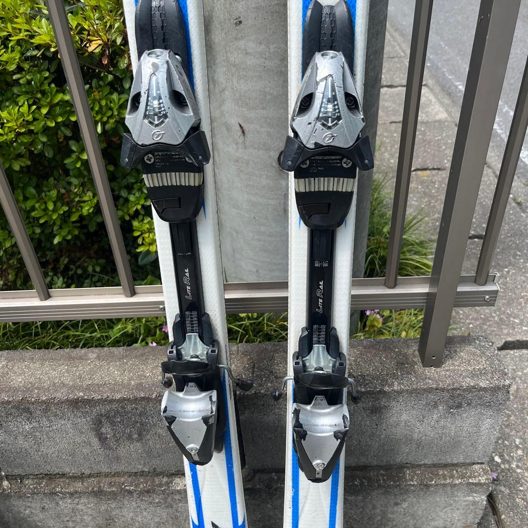 中古HEAD スキー 163cm ビンディング付き
