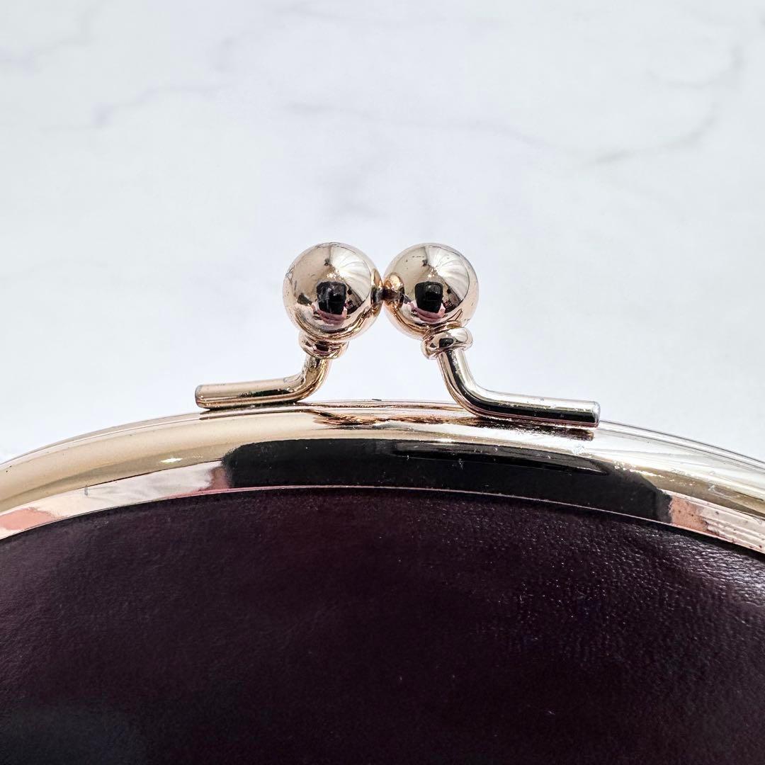 PORTER B印 YOSHIDA 別注がま口ウォレット 鉄粉染 ブラウン