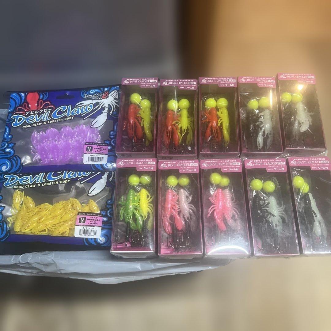 ワンナック デビルクラッカーライト(全傘)10個 デビルクロー2個