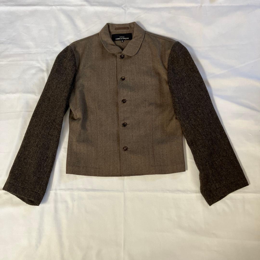 tricot COMME des GARÇONS M ブラウンジャケット