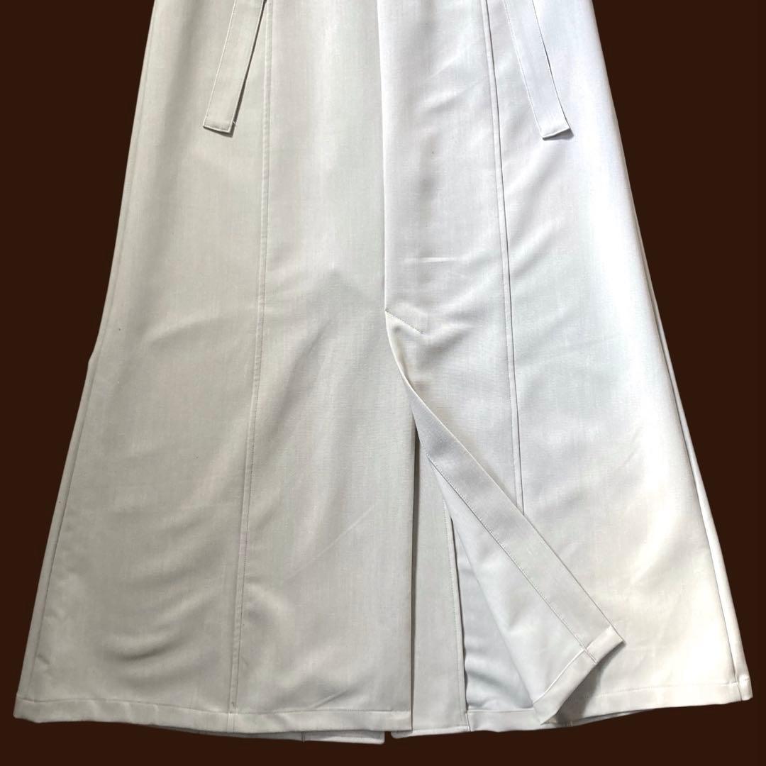 極美品 パブリックトウキョウ 25SS ベルテッドジレワンピース マキシ 洗える