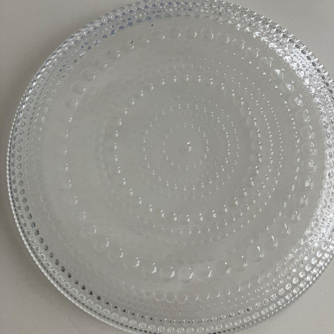 イッタラ　カステヘルミ　17cm クリア１枚ライトブルー１枚アクア２枚バラ売不可