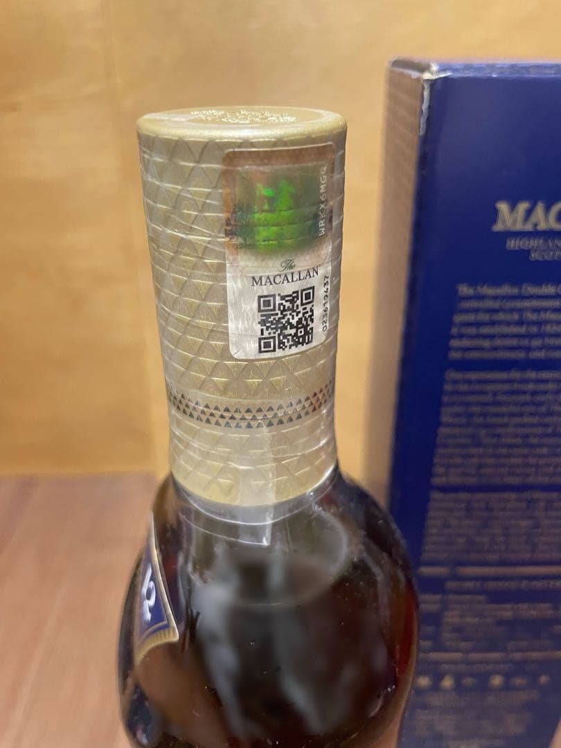 The Macallan 12年 シェリー ファイン ダブル トリプル 4本 箱