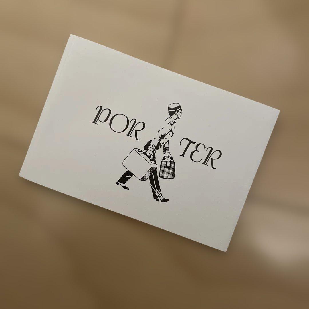 PORTER SANG サンク　横型キャンバストート　日本製