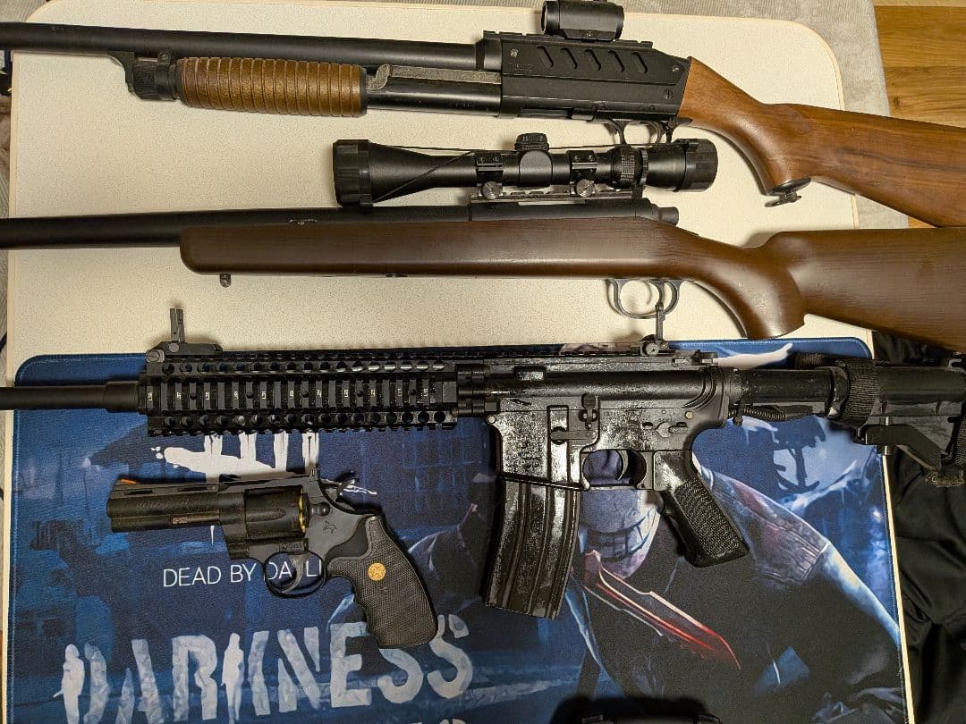 マルイVSR−10、M37、コルトパイソン、電動ガン