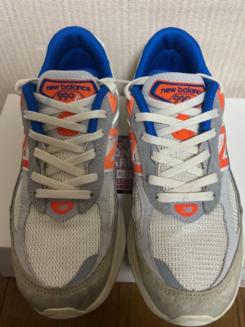 ホワイトKITH × NewBalance 990V6 \"'Sanddrift\"