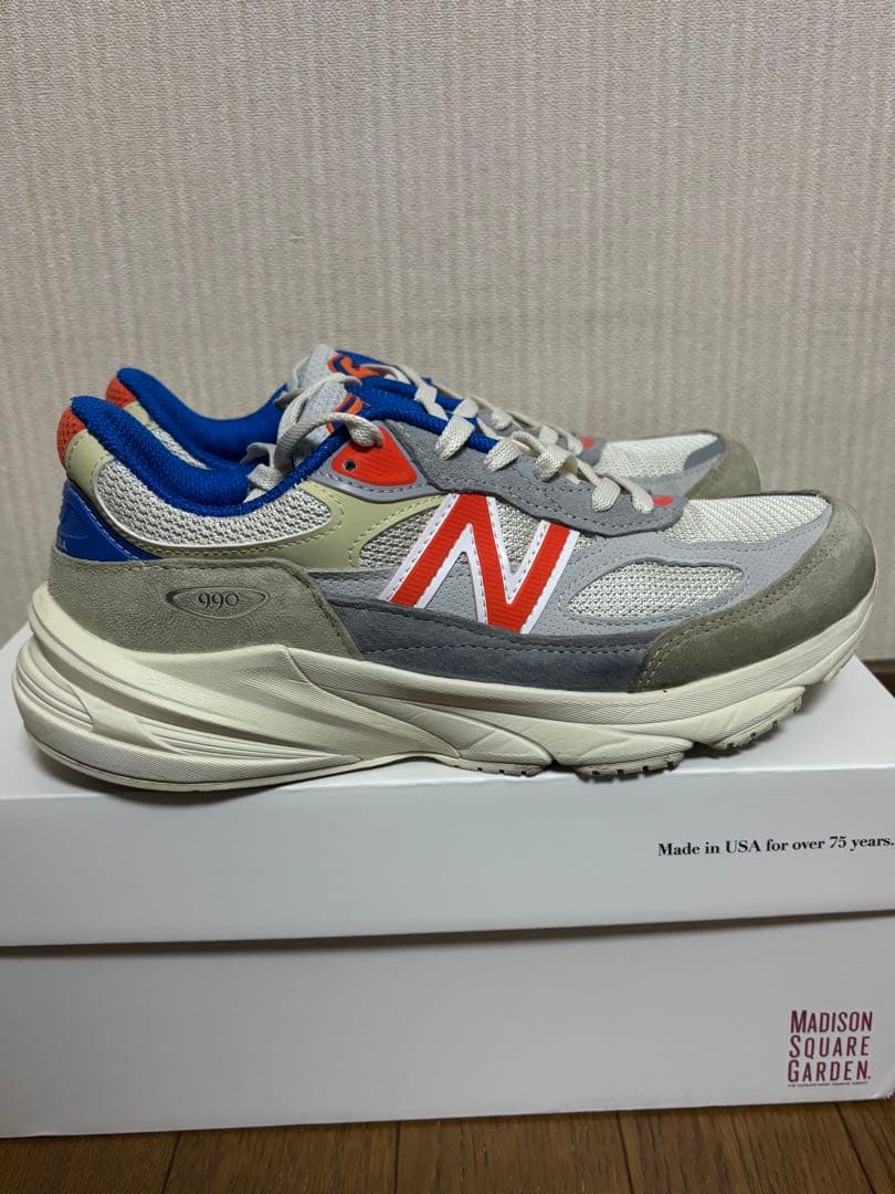 ホワイトKITH × NewBalance 990V6 \"'Sanddrift\"