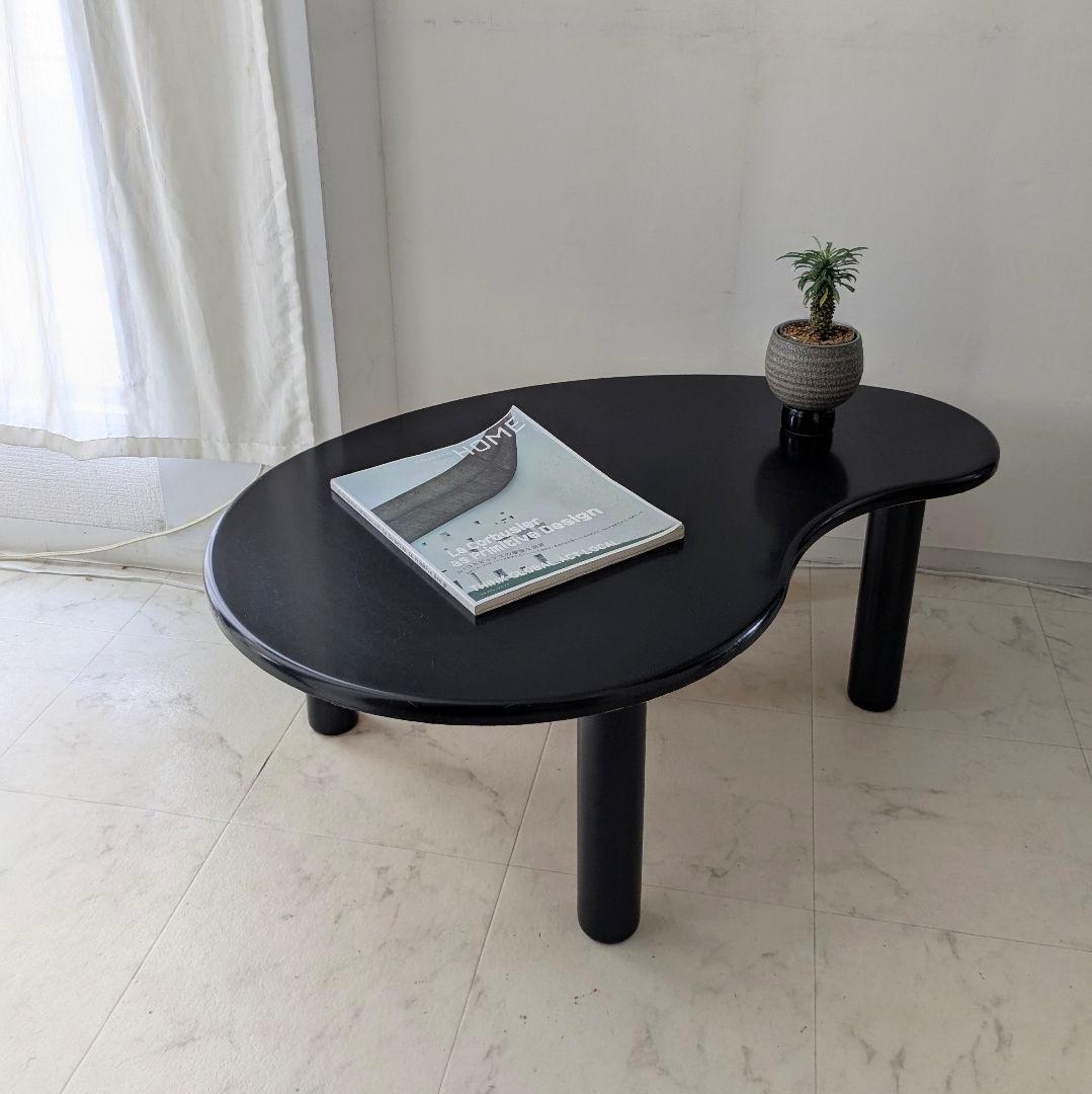 80-90s ヴィンテージ ビーン テーブル ジャパニーズモダン レトロ