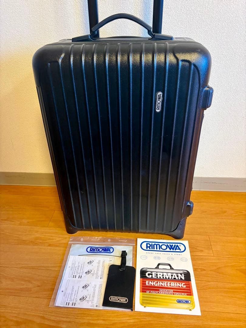 RIMOWA サルサ スーツケース 32L ブラック 機内持ち込み可