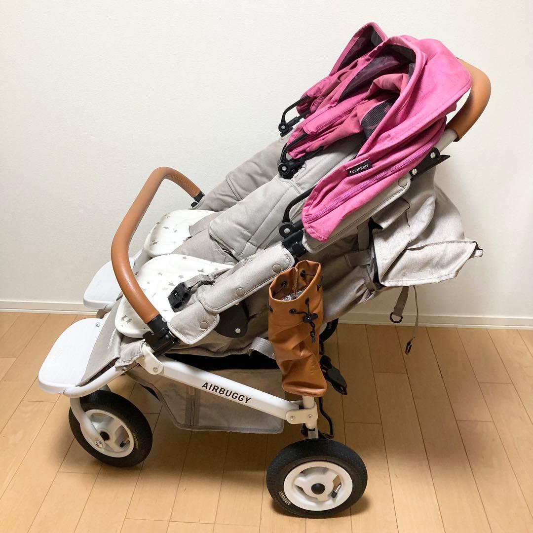 ★美品★ エアバギー ココダブルEX フロムバース 双子用ベビーカー