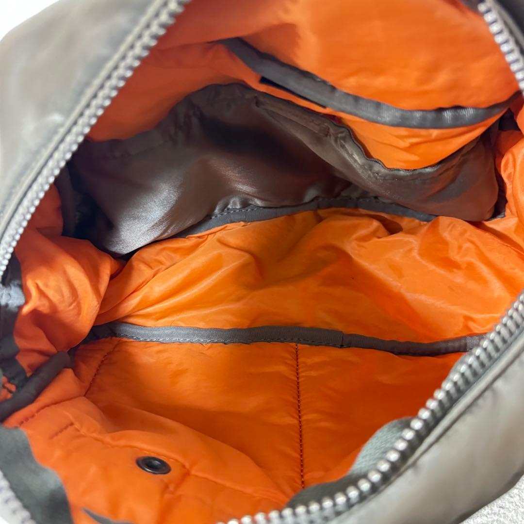 PORTER タンカー ウエストバッグ シルバーグレー ボディバッグ