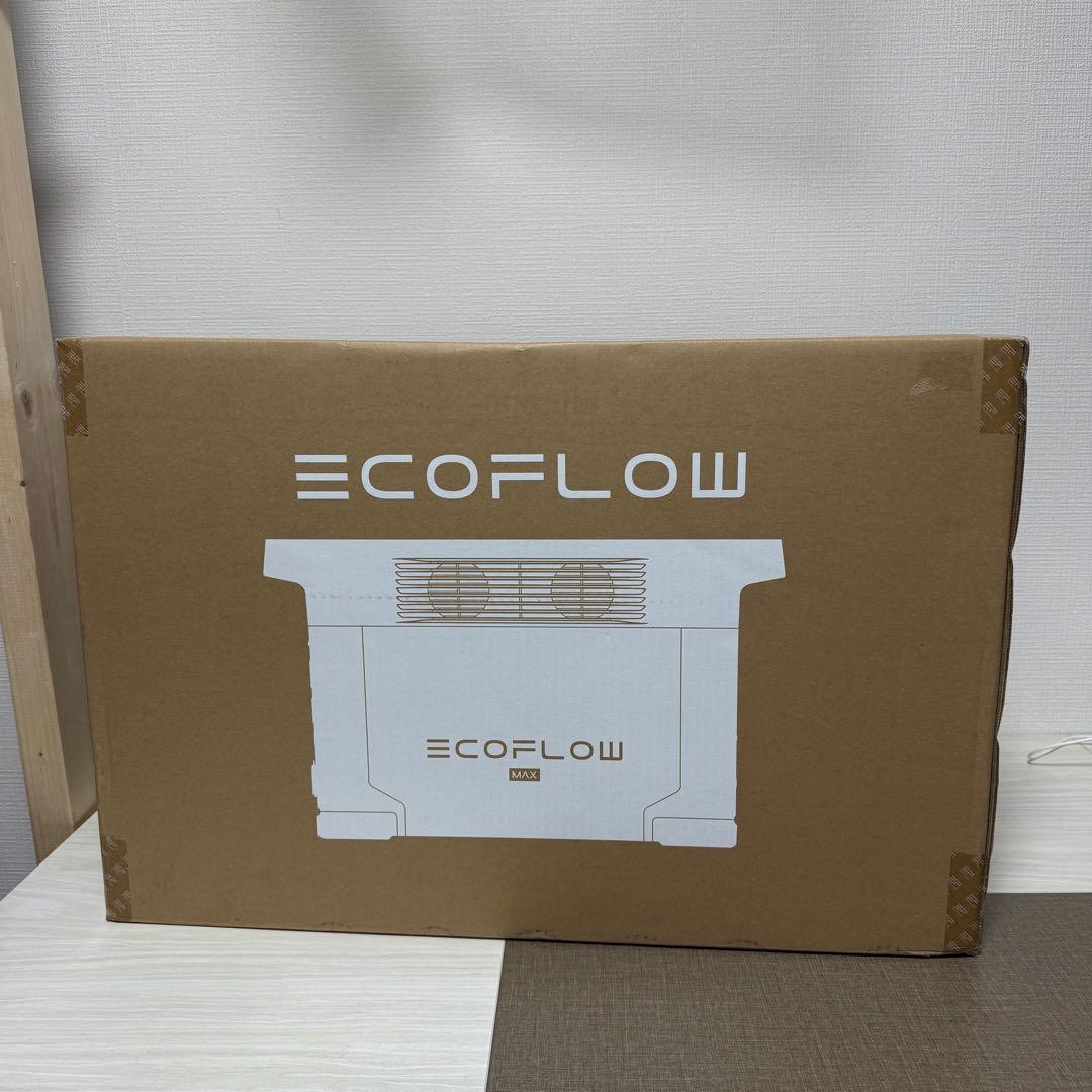 【新品未使用】EcoFlow ポータブル電源 DELTA MAX 2,016Wh
