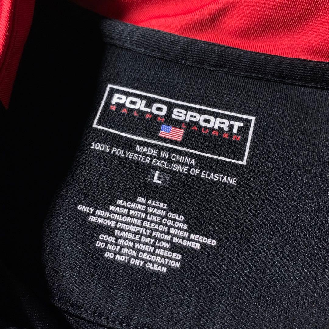 00s ポロスポーツ ラルフローレン ユニフォーム ゲームシャツ 長袖 ピステ