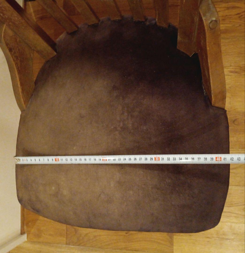 和製アンティーク 回転椅子 ナラ材 大正ロマン チェア イス レトロ ①