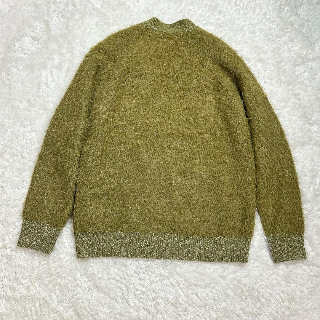 crepuscule シャギーカーディガン 厚手 ラメ入り　rroomm別注