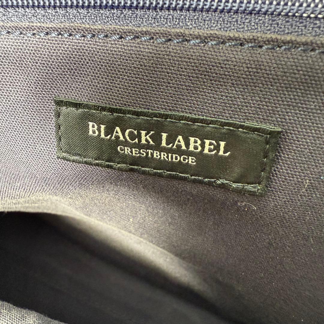 ブラックレーベルクレストブリッジ トートバッグ ノバチェック A4可 金具