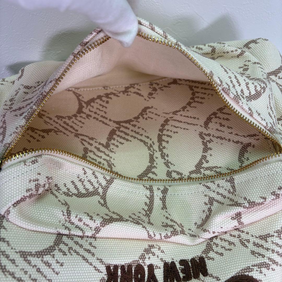 【COACH】 タグ有り カーゴ バックパック アイボリー デニム