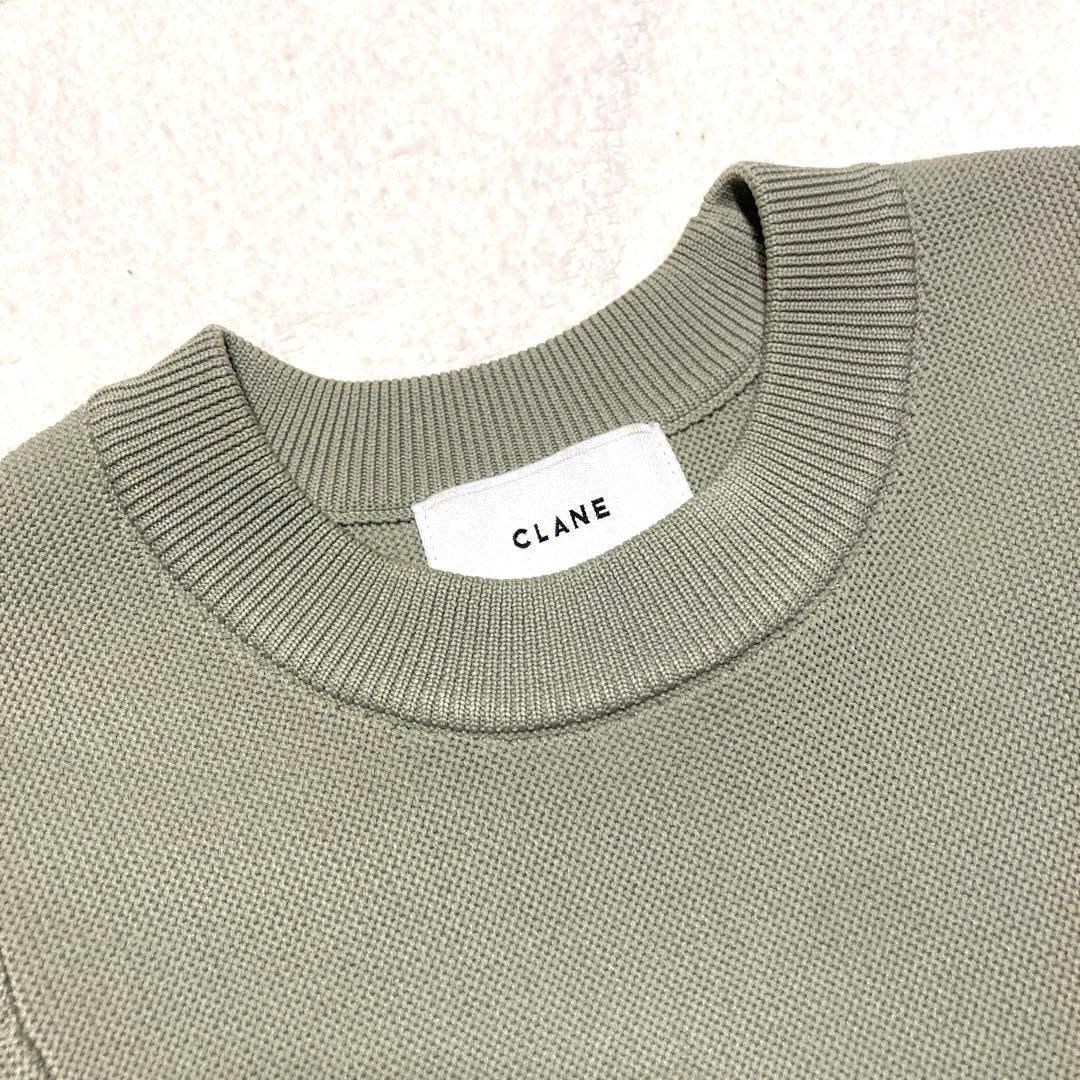 京都限定カラー　CLANE BALLOON SLEEVE GATHER KNIT