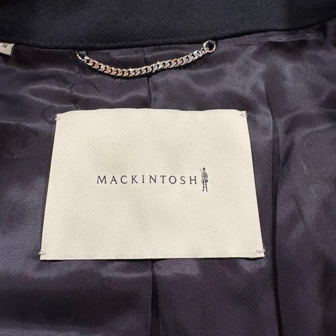 美品✨マッキントッシュ　ダンケルド　トレンチ　ウール　コート　ダブル　38