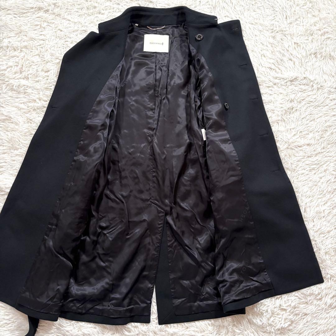 美品✨マッキントッシュ　ダンケルド　トレンチ　ウール　コート　ダブル　38