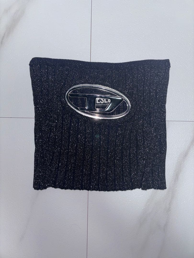 DIESEL 黒ラメトップス