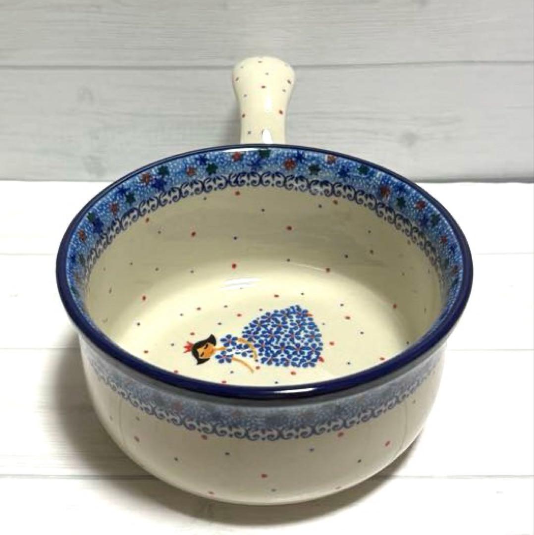 【新品・未使用】ポーリッシュポタリー　セラミカ　スキレット風食器　プリンス♪