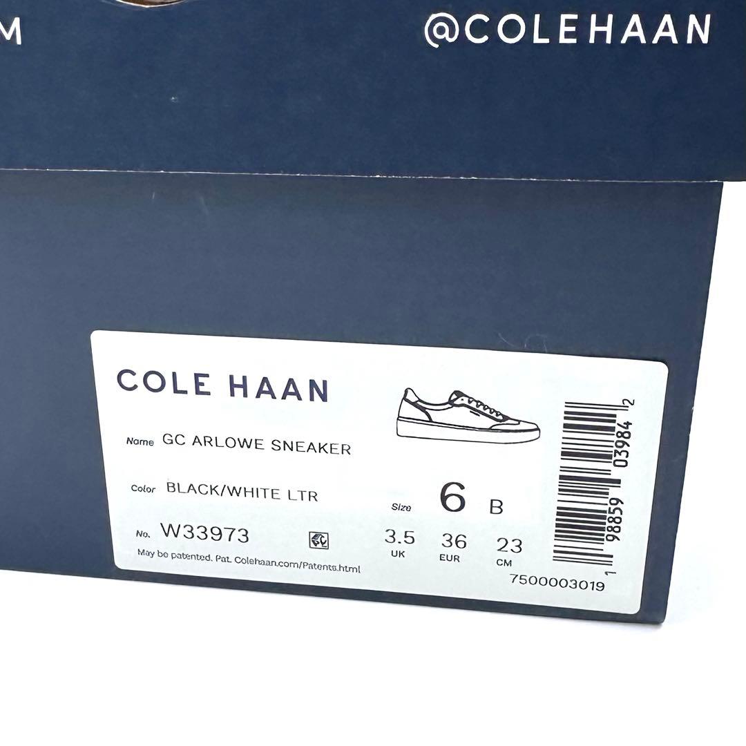 未使用✨コールハーン グランド クロスコート アロウ スニーカー 黒 23cm