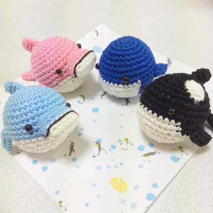 ☆大人気☆ ハンドメイド 編みぐるみ 〜海と陸の仲間たち〜