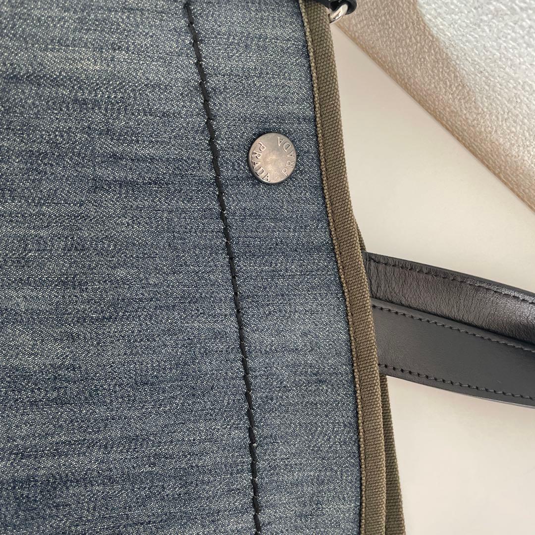 プラダ　デニム　トートバッグ
