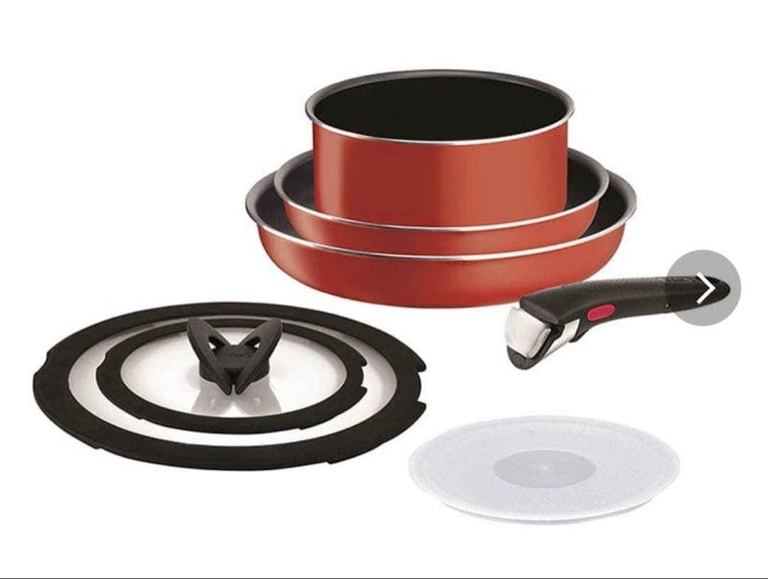 新品・未開封　ティファール　インジニオ・ネオ パプリカレッド セット7