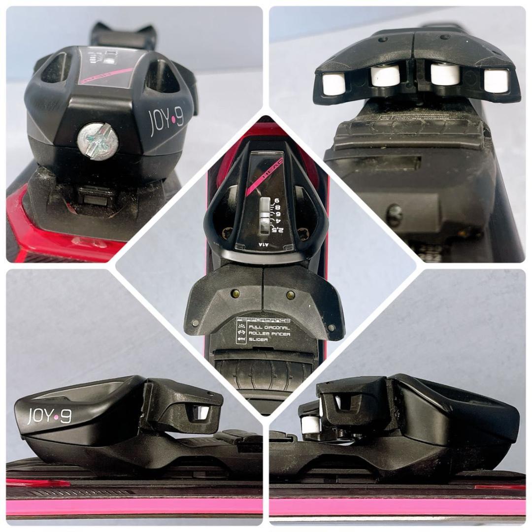 HEAD pure JOY 148cm HEAD JOY 9 スキー 2点セット