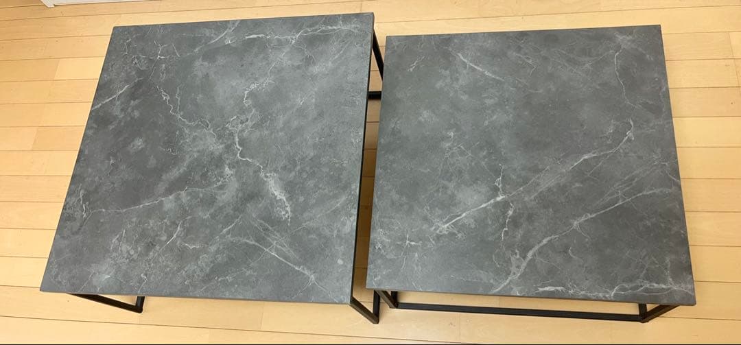 LOWYA ロウヤ　スネフティ　センターテーブル　2個セット　ローテーブル