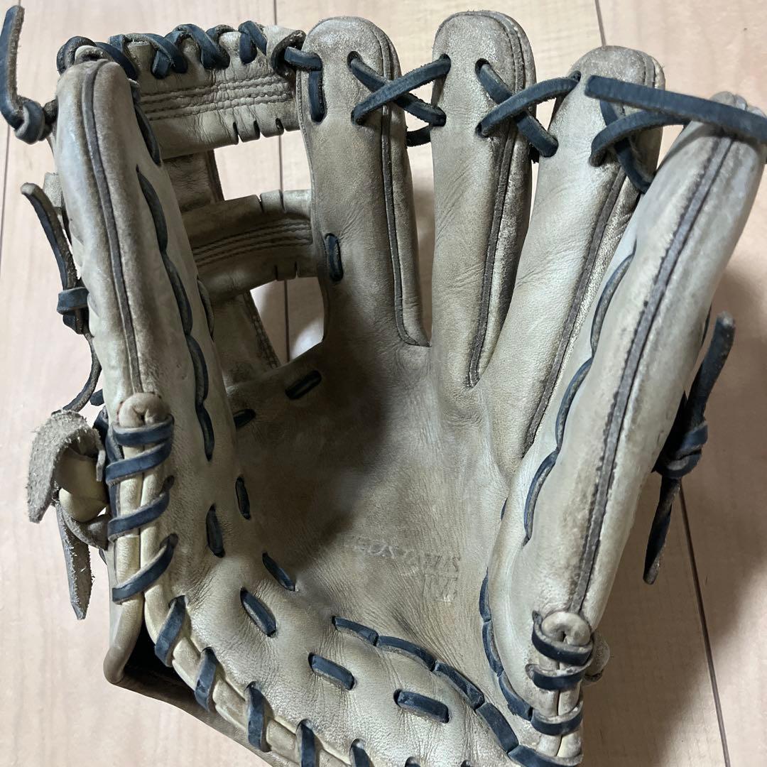 【ZETT 】内野手用右投げ　硬式グローブ