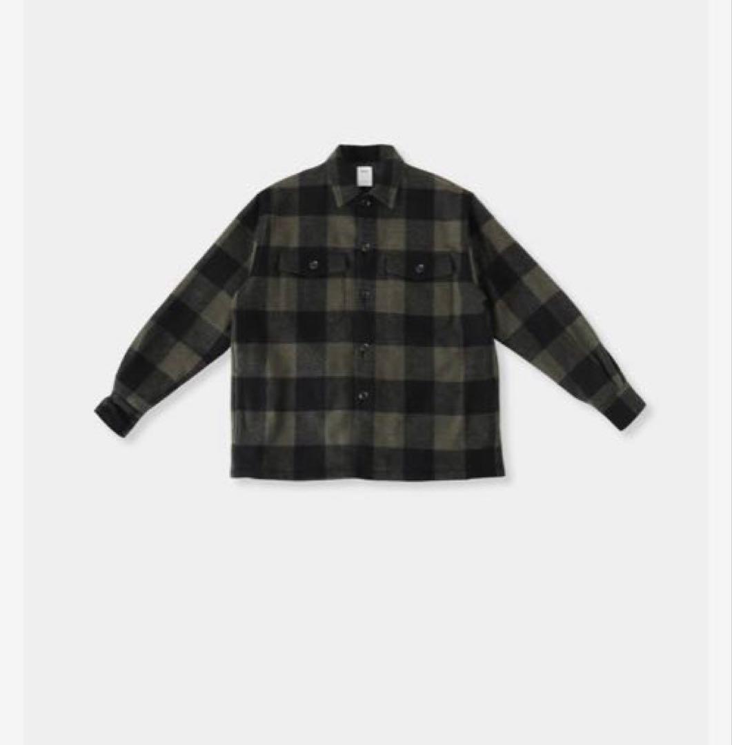 ロンハーマンRHCウールチェックCPOシャツジャケットL