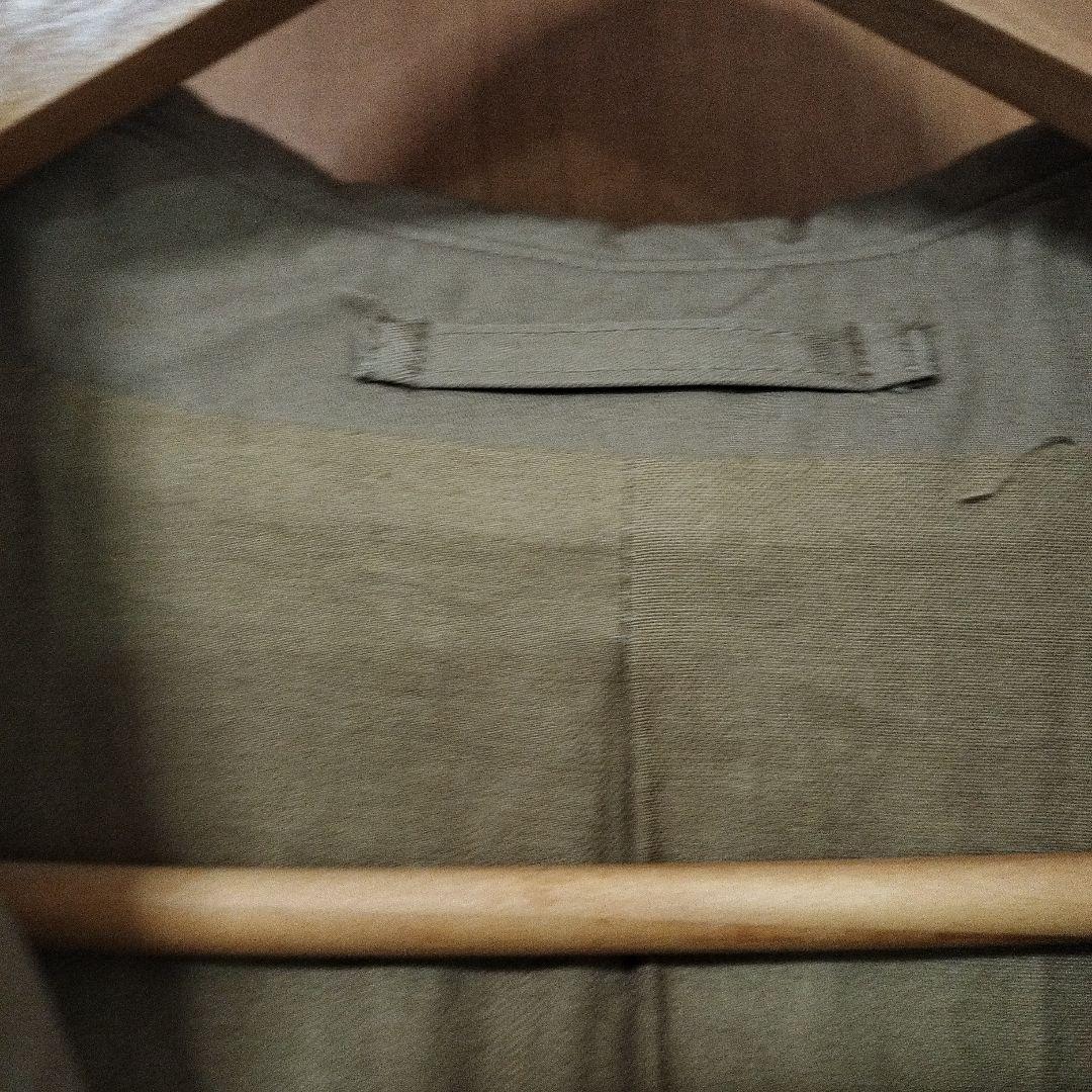 u*様 美品ベージュ ステンカラーコートBRENA日本製46