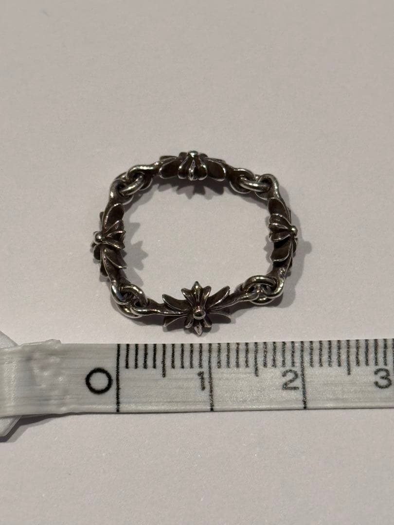 クロムハーツ タイニーE CH プラス リング 指輪