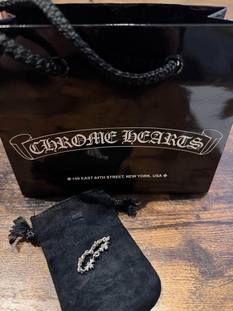 クロムハーツ タイニーE CH プラス リング 指輪