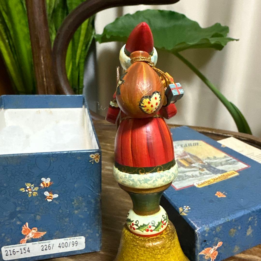 Kathe Wohlfart 1999年　サンタクロースベル 箱付き